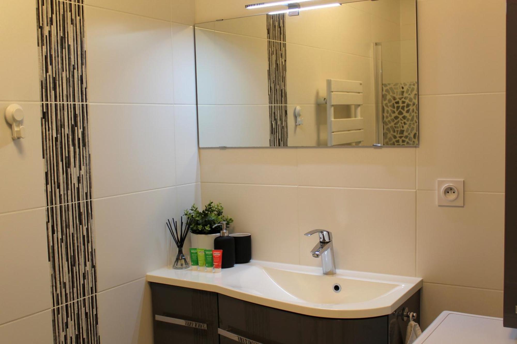 A Few Steps From Basel With Balcony And Free Private Parking Apartment Saint-Louis  Luaran gambar